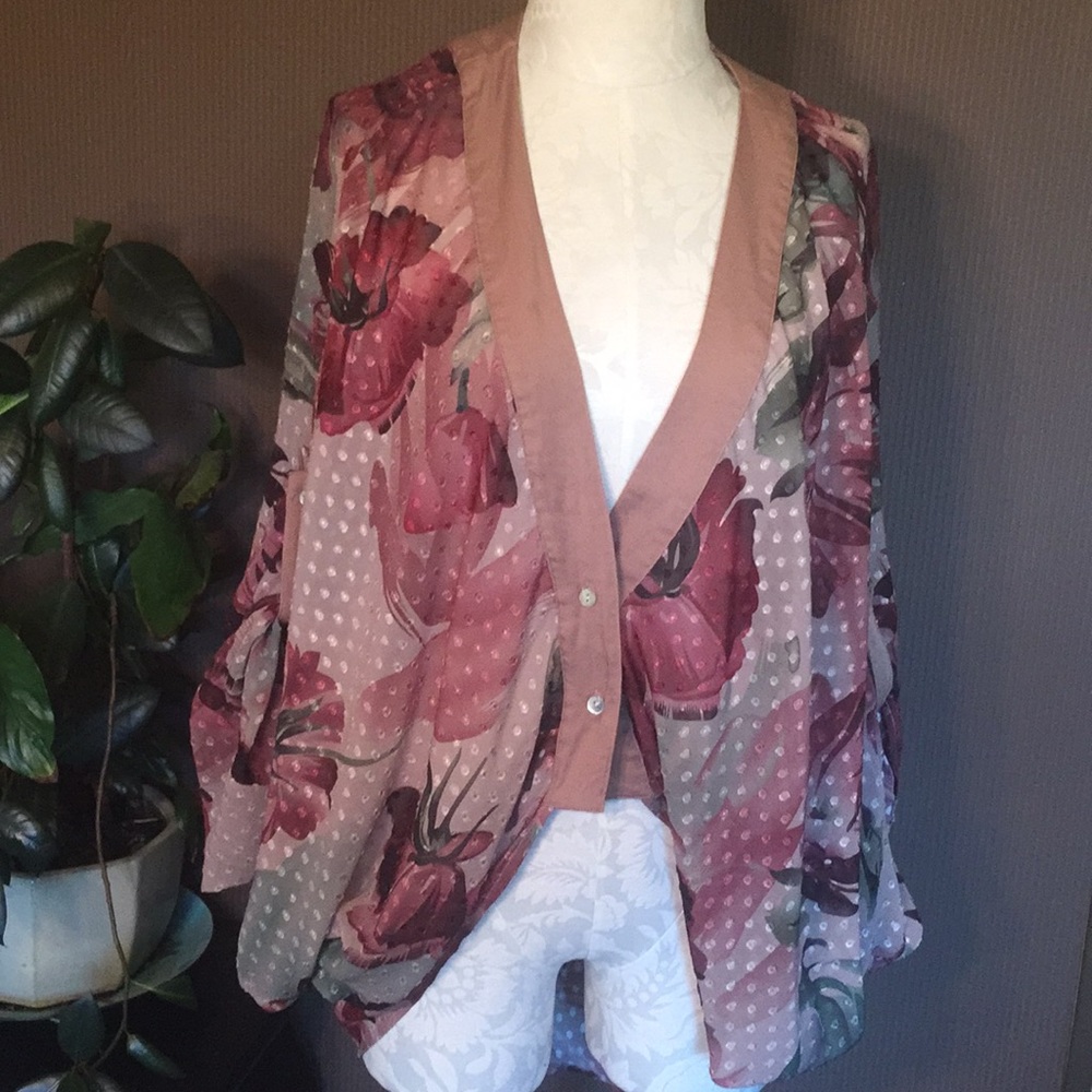 On the road floral one size dress top